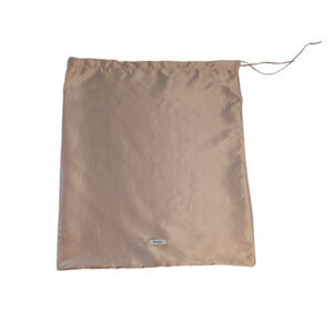 Prada Blush Pink Satin Dust Bag 13 x 15 Silk Handbag Storage Travel Organization